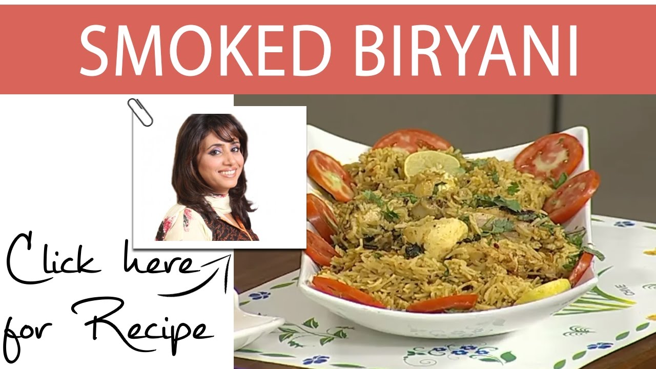 Tarka Recipe Special Smoked Biryani by Chef Rida Aftab Masala TV 12 October 2016