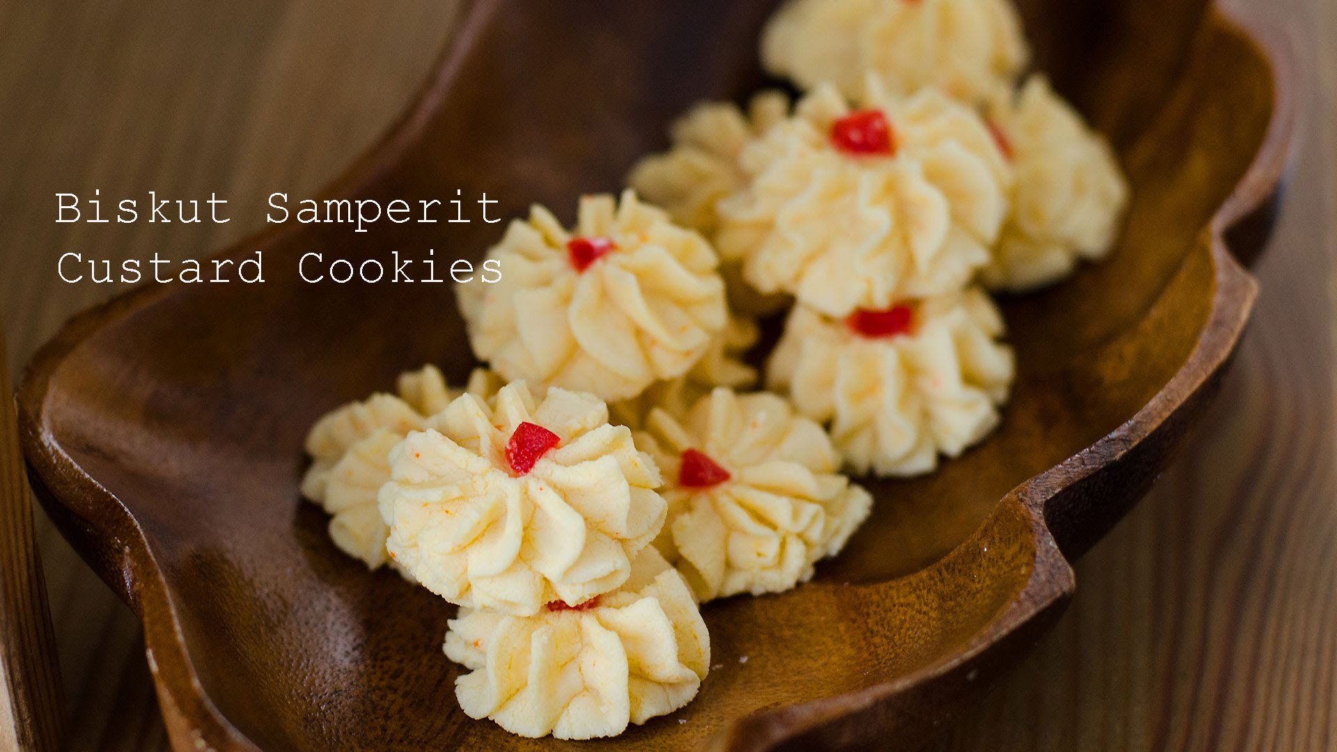 Biskut Samperit/ Custard Cookies