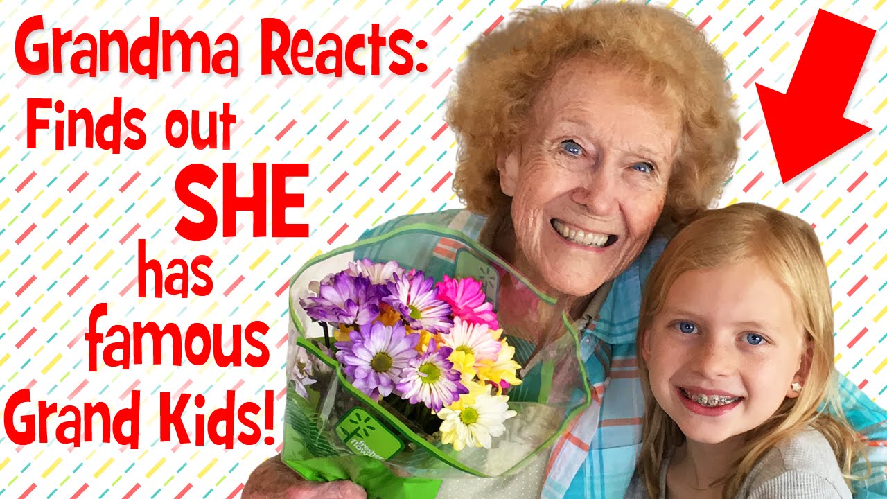 Grandma Reacts to Finding Out She has Famous Grandkids