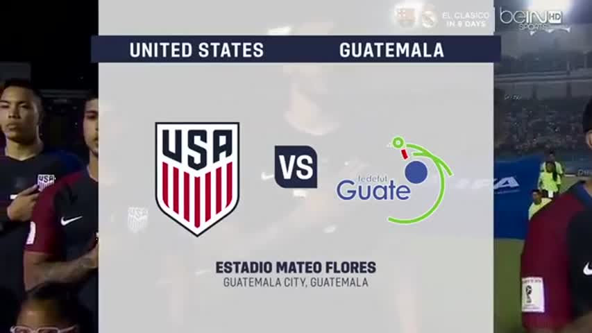 Guatemala vs USA 2 - 0