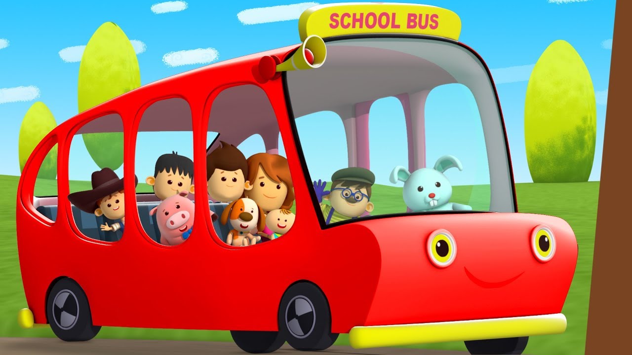 Number Song S05 E04 Red Wheels On The Bus Go Round And Round Nursery Rhymes Playlist For 