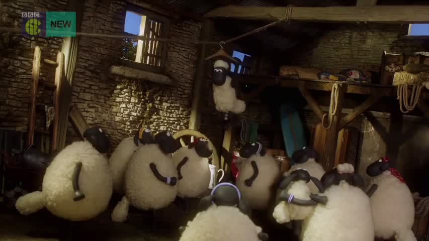 Shaun The Sheep - Season 5 Episode 07: Dodgy Lodger