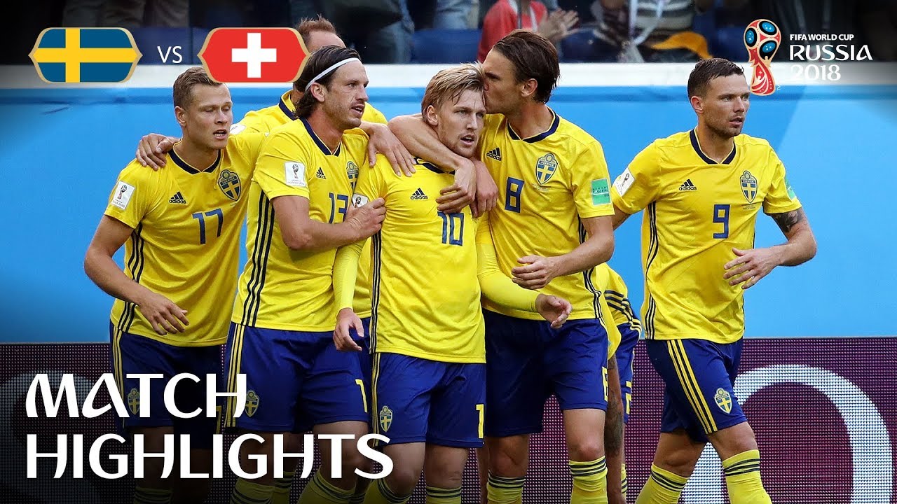 Sweden v Switzerland - 2018 FIFA World Cup Russia™ - Match 55