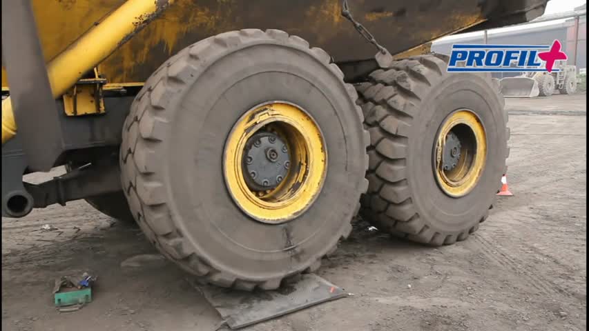Replacement of $6000 Extreme Tires on BIG Truck- Repair and Replacement Service by Profil Plus 
