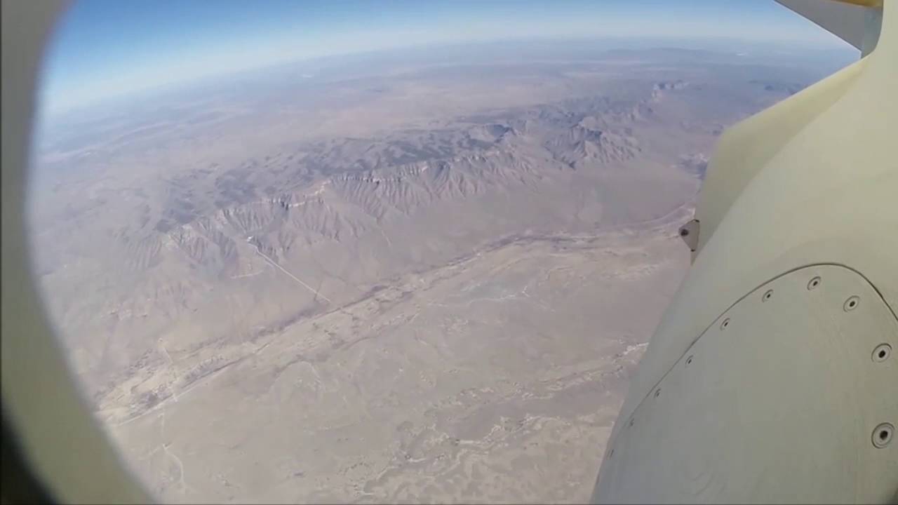 Blue Origin Reuseable Rocket Landing from Space! (On-board Vent Camera)