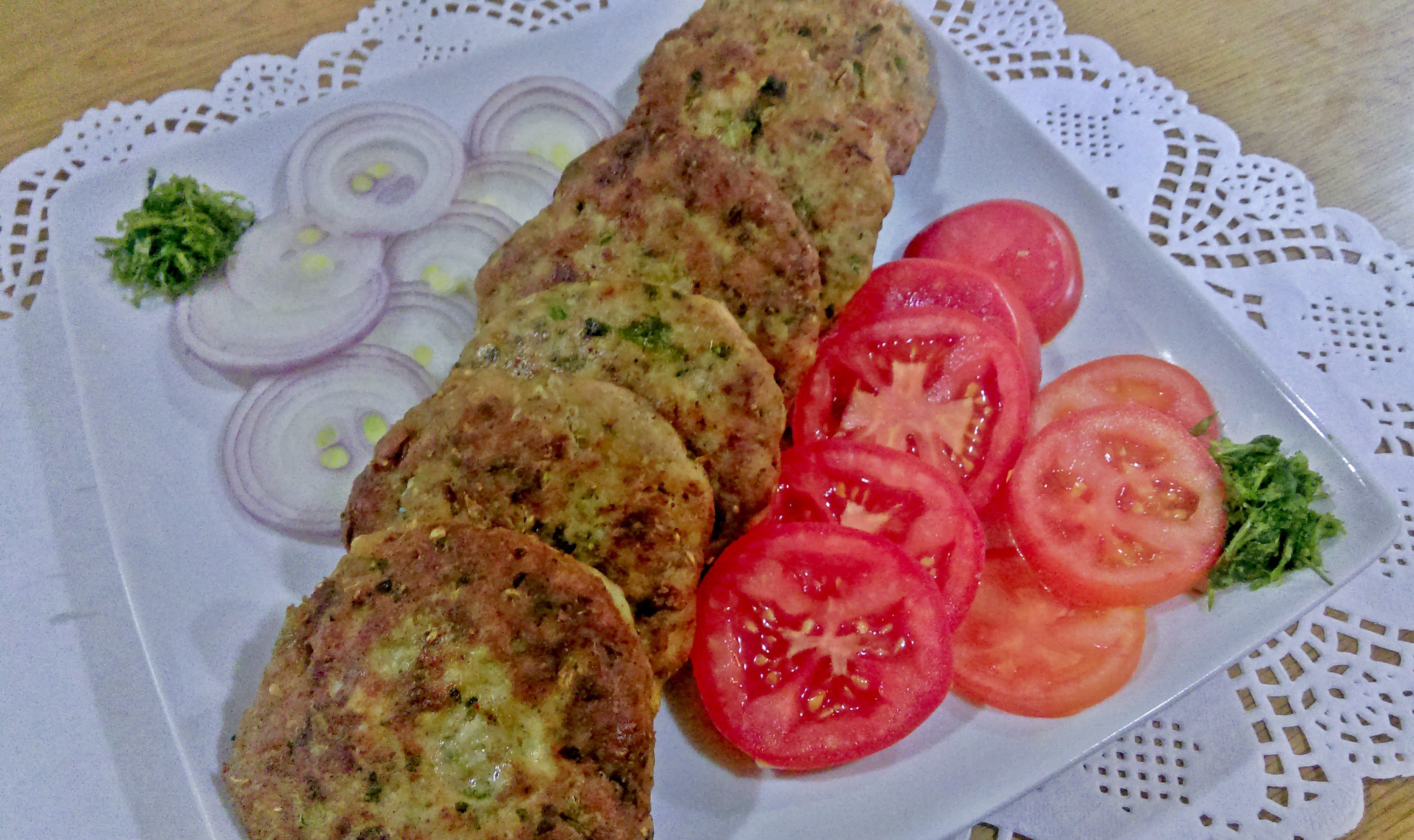 Chicken Chapli Kabab - Farah's Cooking Diary