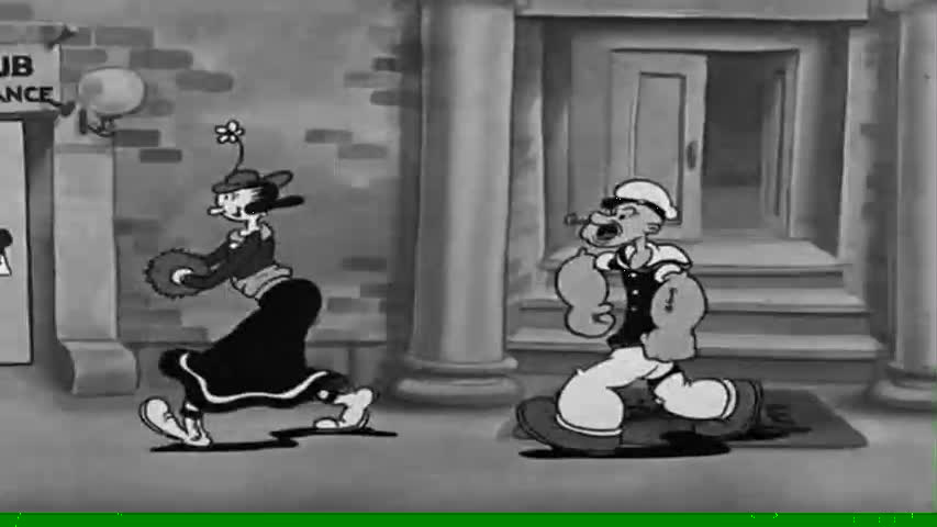 Popeye the Sailor S01 E010 College of Hard Knocks