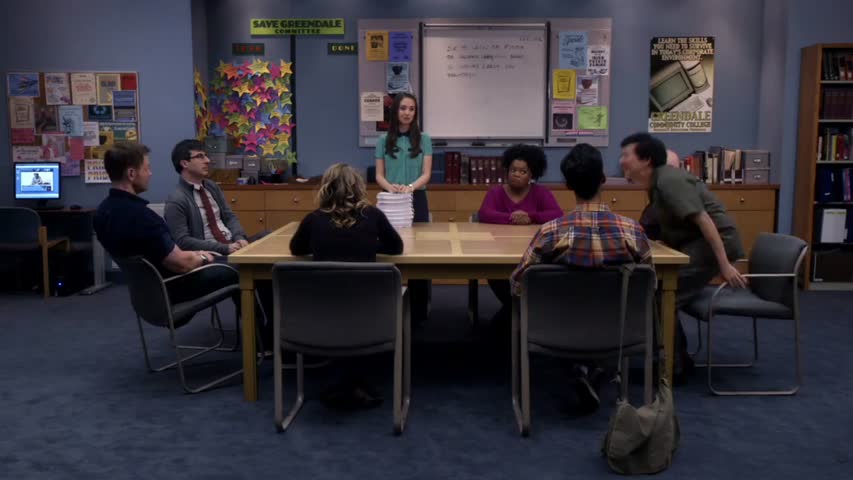 Community - Season 5 Episode 6 - Analysis of Cork-Based Networking