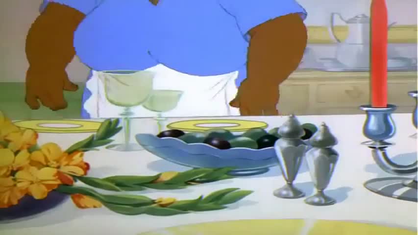 Tom and Jerry Episode 18: The Mouse Comes To Dinner