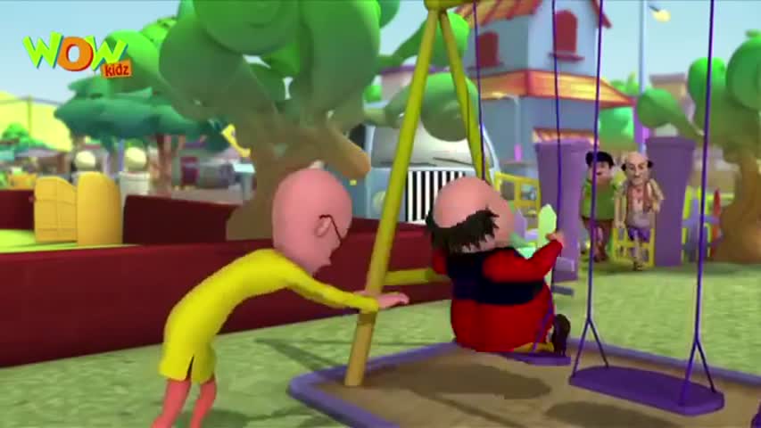 Motu Patlu cartoon new episode  Wow kidz Snow Park