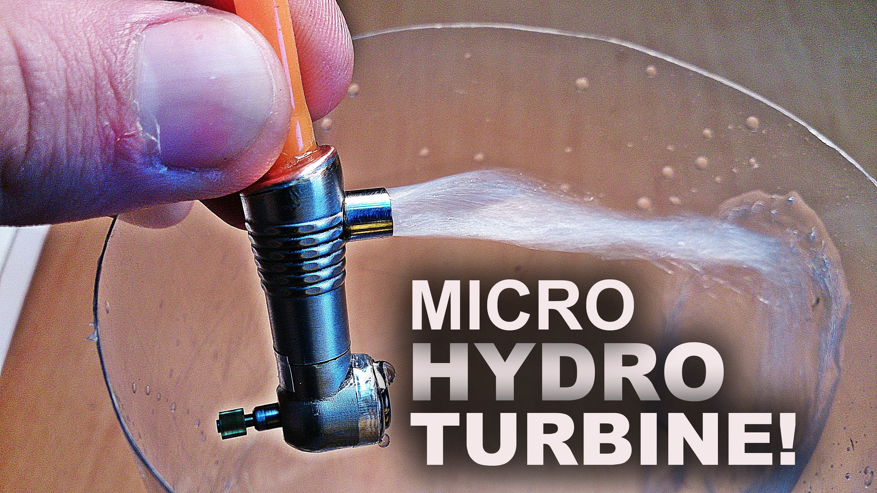 Micro Hydro Turbine Test