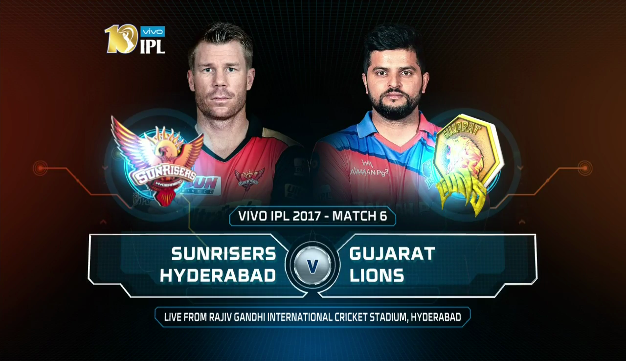 IPL 2017 6th Match SRH vs GL Highlights