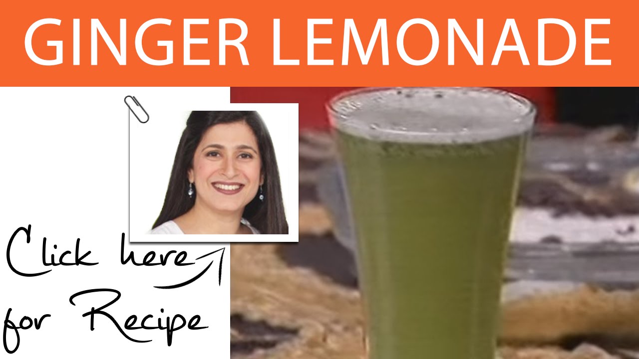 Food Diaries Recipe Ginger Lemonade by Chef Zarnak Sidhwa Masala TV 26 May 2016