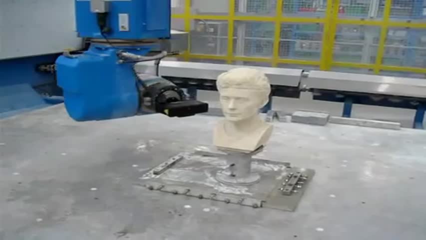 3D scan and cutting on a 5 axis CNC machine