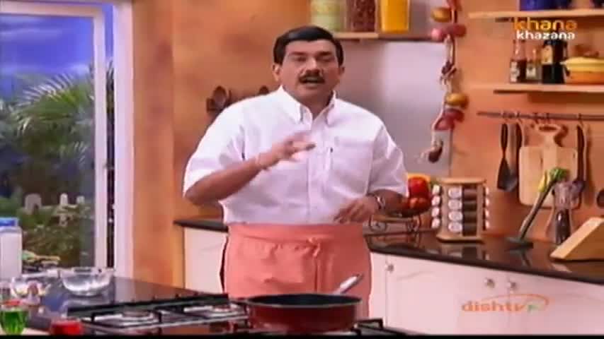 Kesar Badam Ice Cream - Sanjeev Kapoor - Khana Khazana