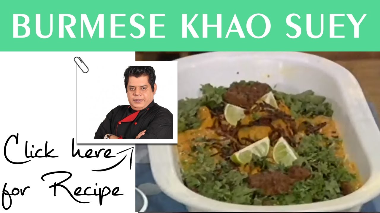 Dawat Recipe Burmese Khao Suey by Chef Gulzar Hussain Masala TV 6 October 2016