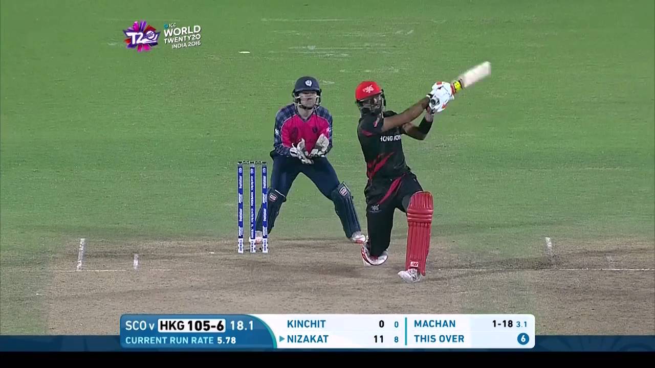 ICC WT20 Hong Kong v Scotland Highlights 2016