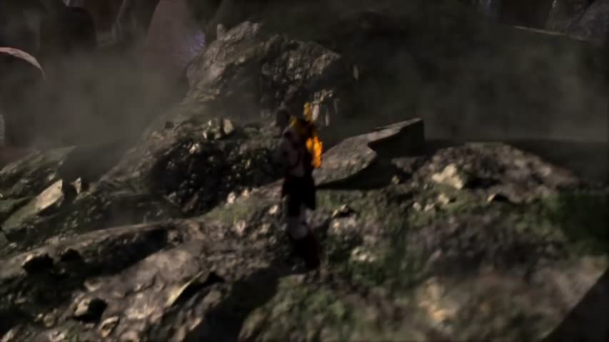 God of War 3 Remastered- Cronos Boss Fight PS4 