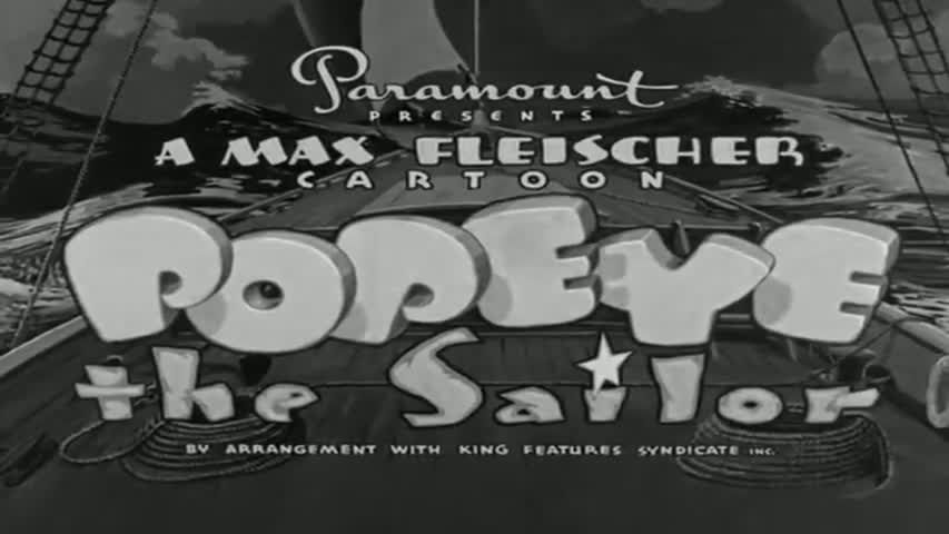 Popeye the Sailor - Season 2 Episode 25: Doing Impossikible Stunts