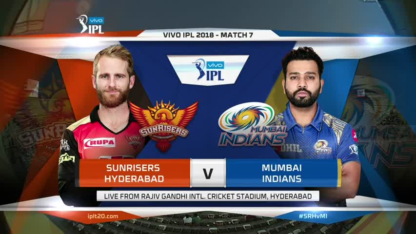 SRH vs MI – 7th Match Highlights (IPL 2018)