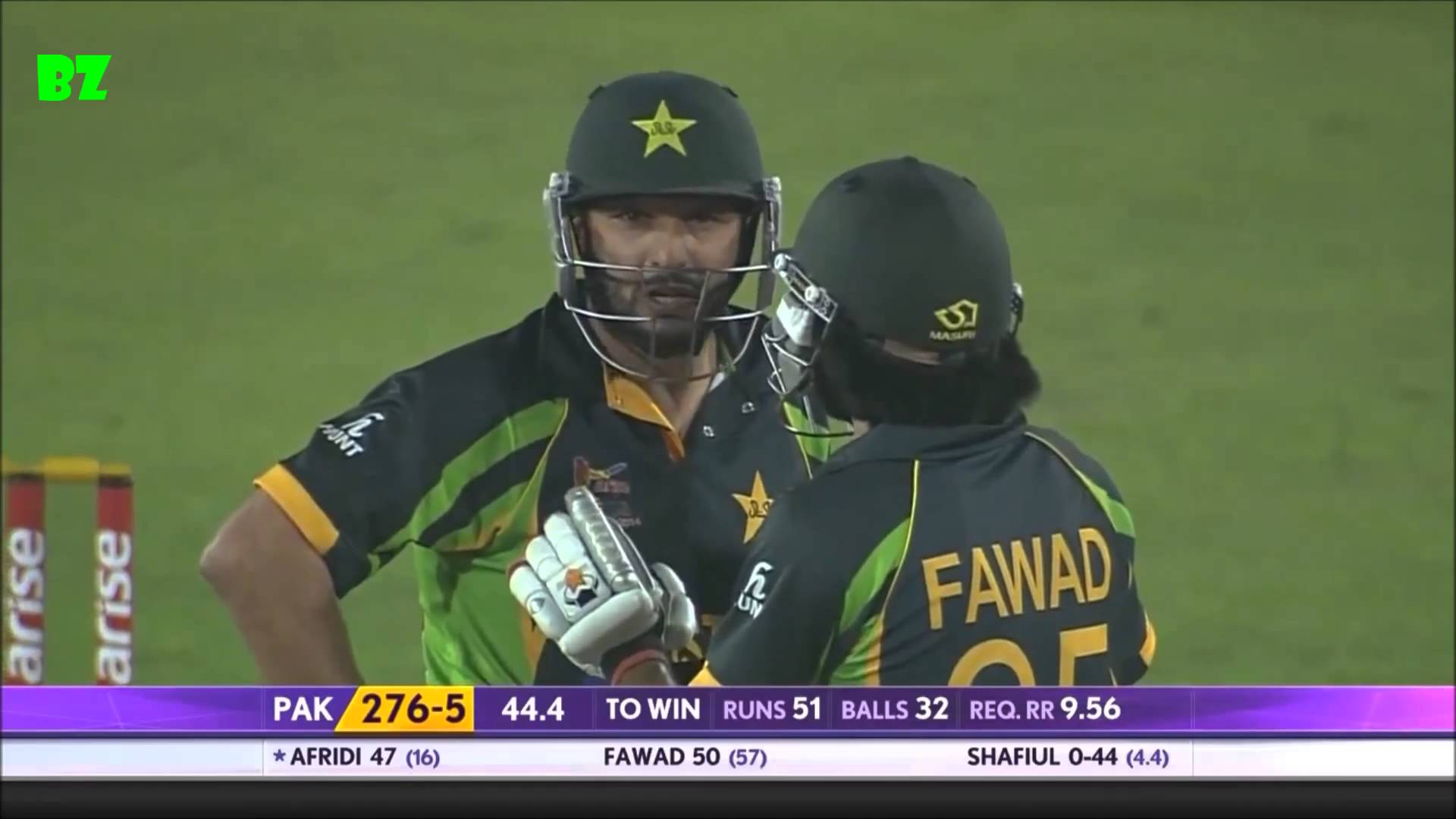 Shahid Afridi 59 off 25 vs Bangladesh Asia Cup 2014 (HD)