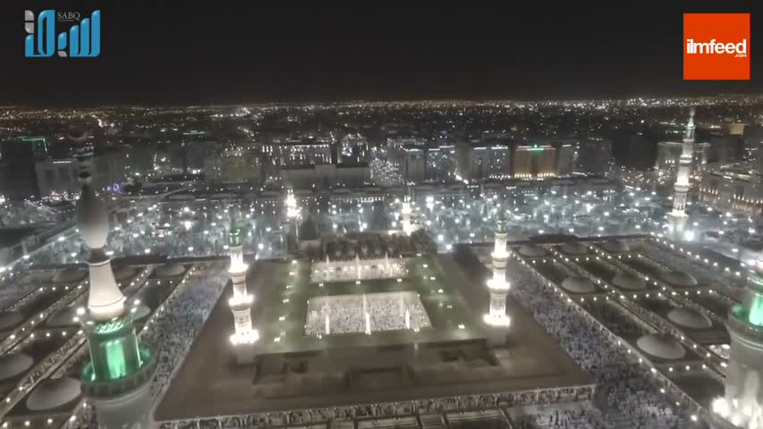 Masjid e nabvi - drone view