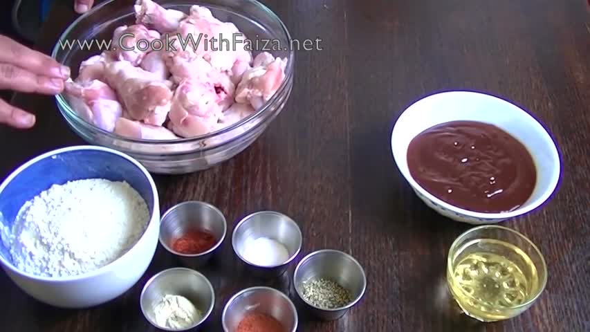 BBQ HONEY WINGS - باربکیو ہنی ونگز - *COOK WITH FAIZA*
