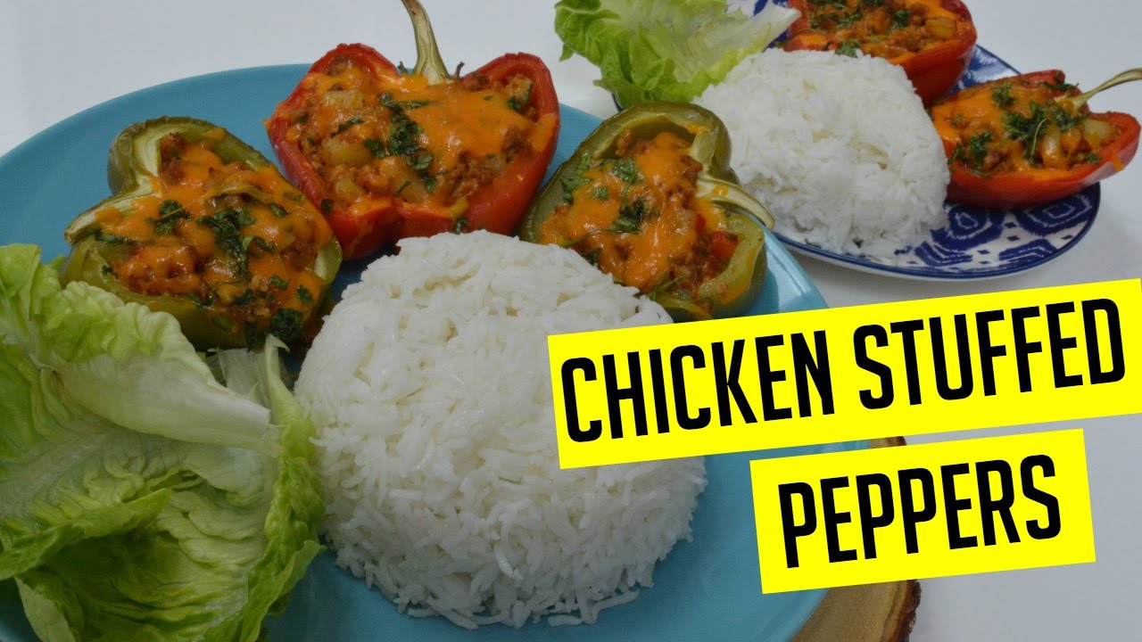 Chicken Stuffed Peppers | Cooking Recipes | Cook with Anisa