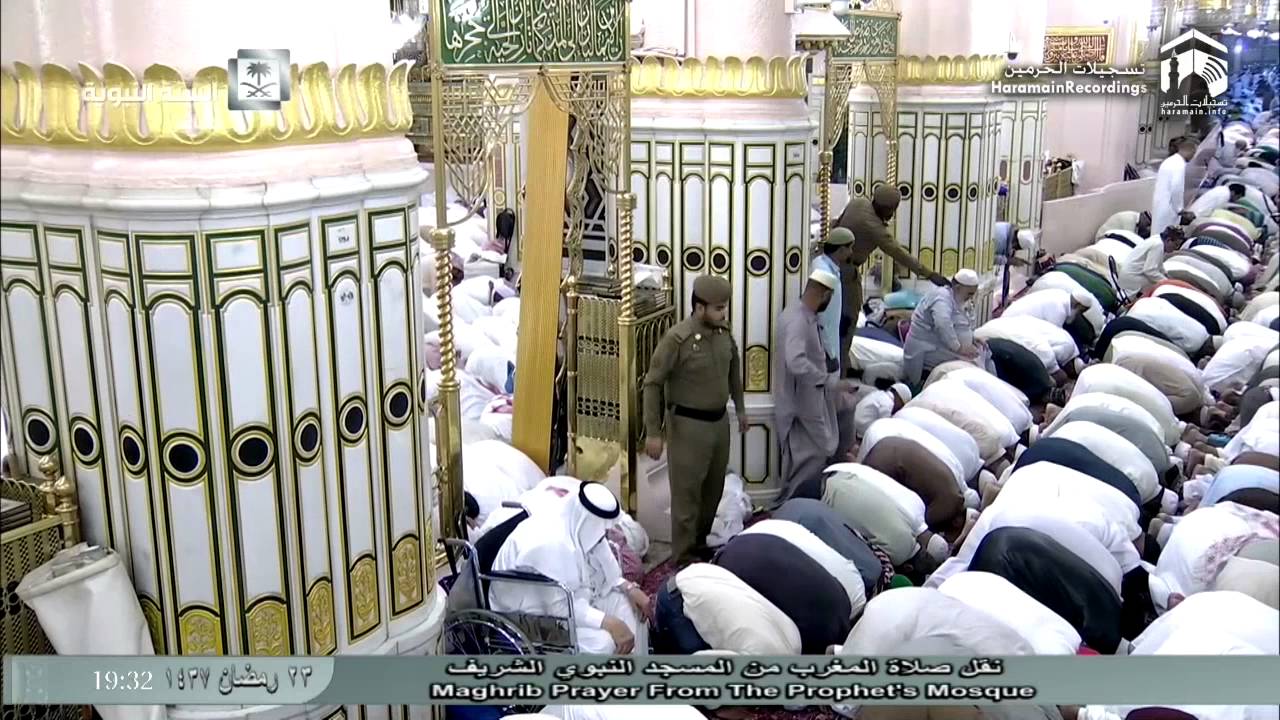 24th Ramadan 1437 Madeenah Maghrib Sheikh Bu'ayjaan