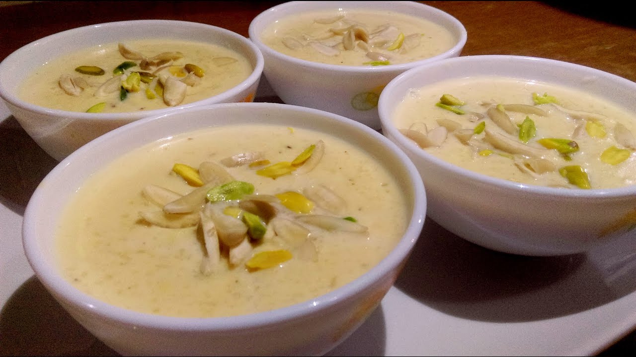 Rabri Kheer | Farah's Cooking Diary