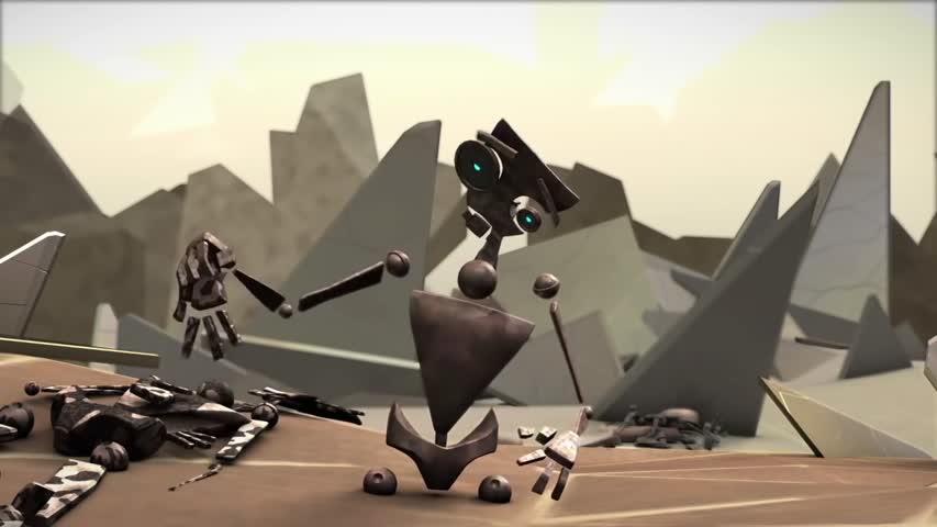 Bu Kadar Dandik Robot Olur mu- - Kısa Animasyon 