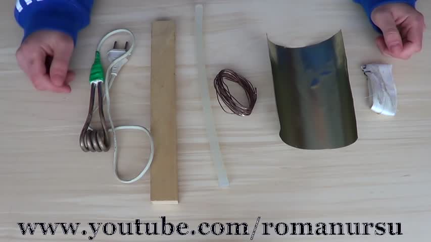 How to make a GLUE GUN out of water heater 