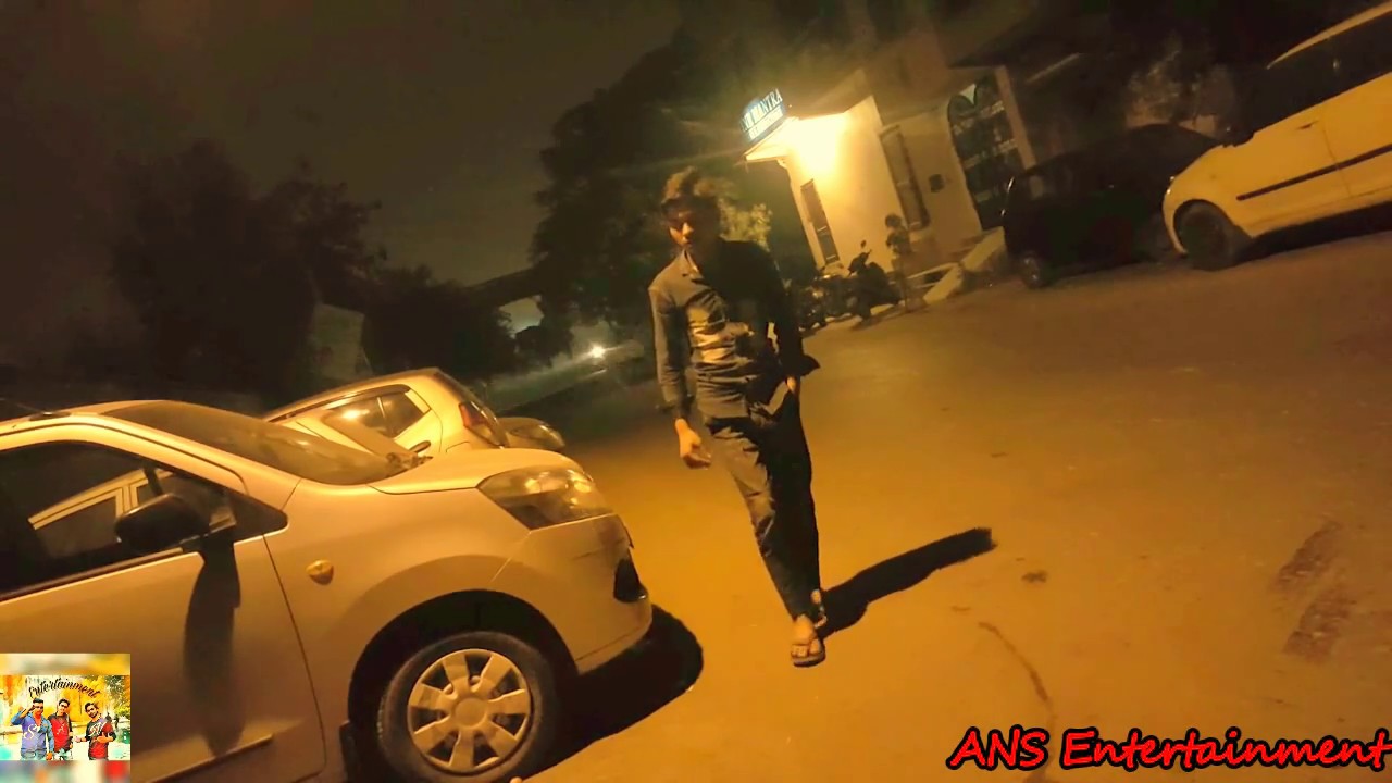 Ghost on tree prank (SCARY) @@@@by Ans Entertainment