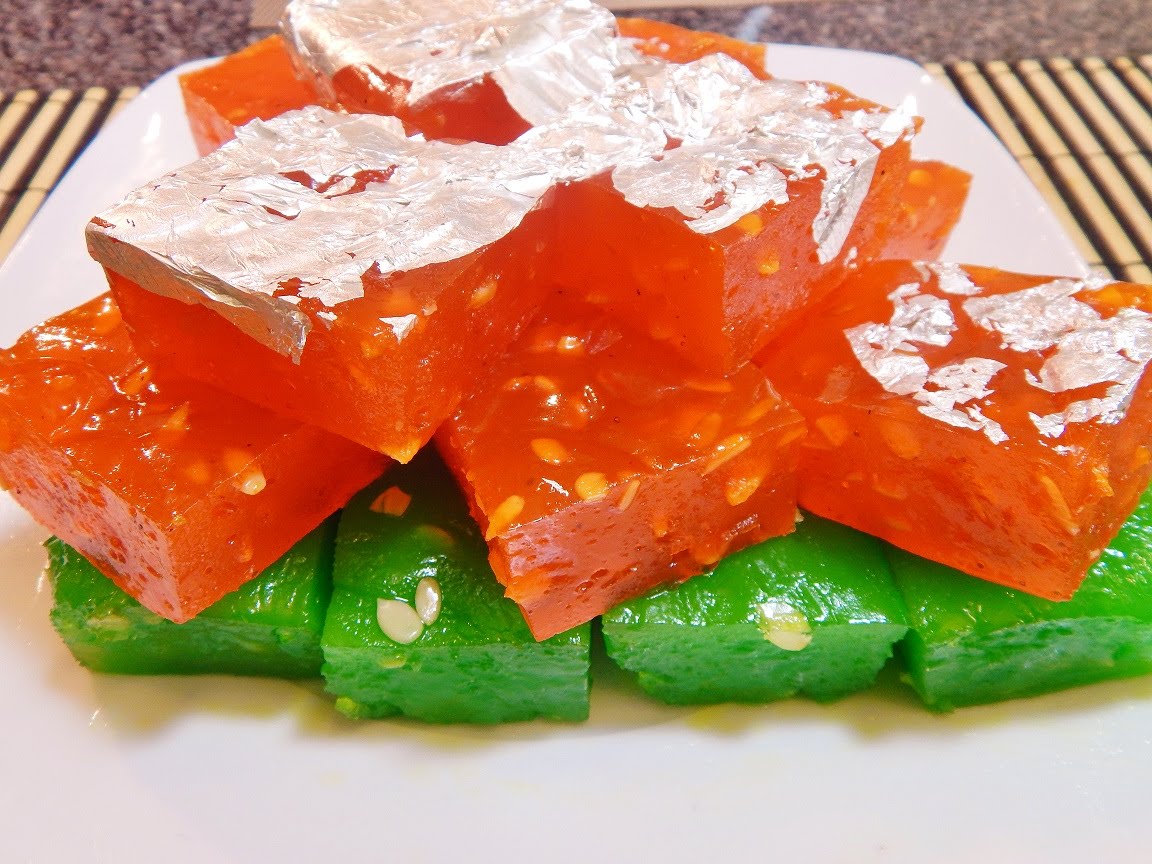 Karachi Halwa or Bombay Halwa