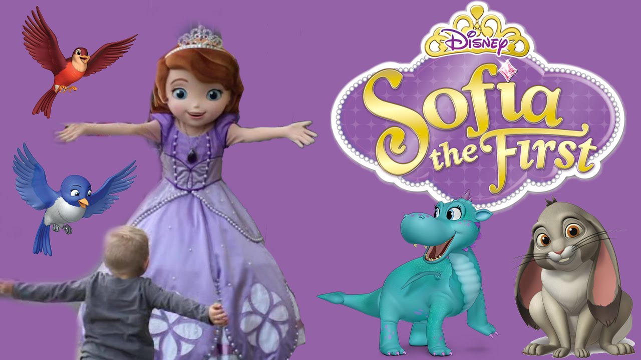 Michael Meets Sofia the First, His FAVORITE Character, For the First Time