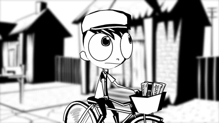 Gazeteci Çocuk - Ödüllü Kısa Animasyon 