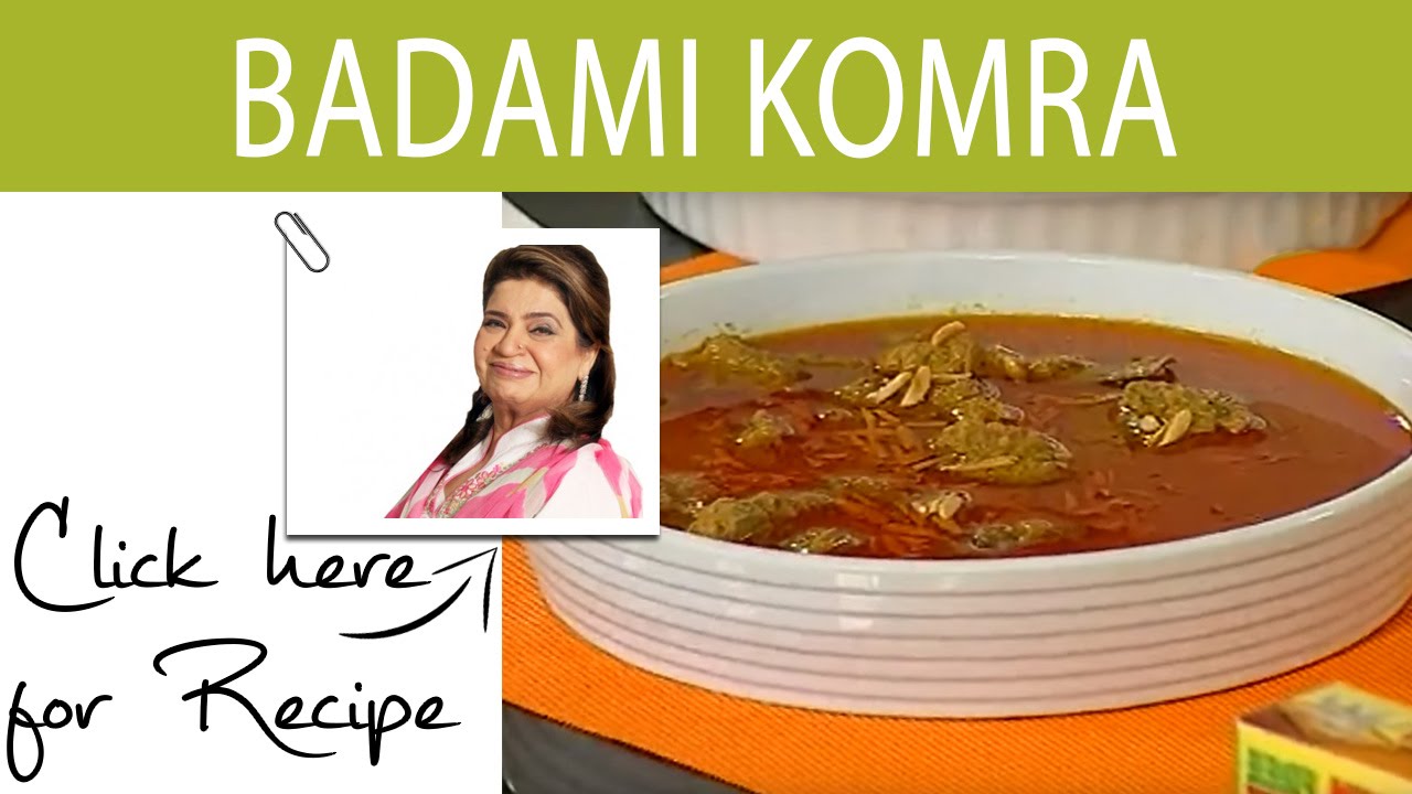 Masala Mornings Recipe Badami Komra by Chef Shireen Anwar Masala TV 16 September 2016