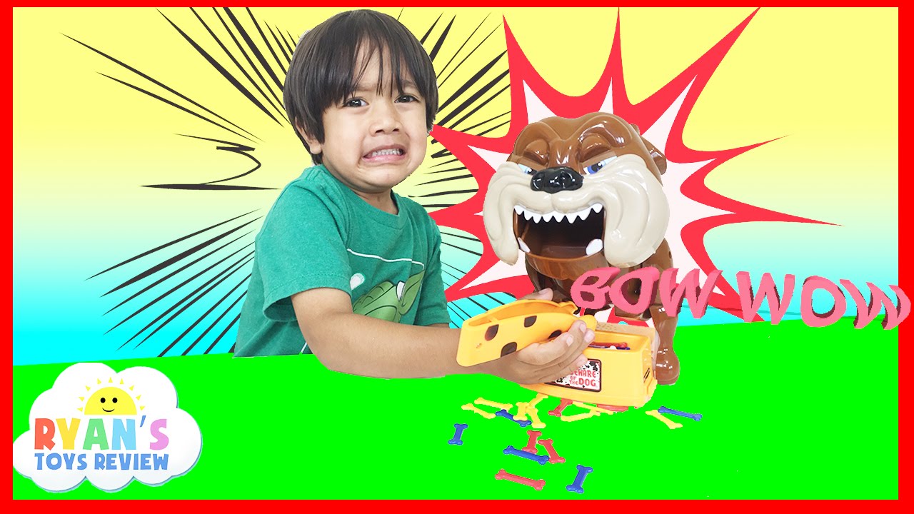 Family Fun Game for Kids Bad Dog Eggs Surprise Opening Toys Cars Learn Colors and Counting Numbers