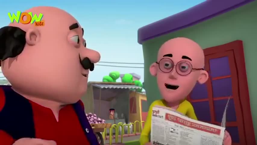 Motu Patlu cartoon  2016  Wow kidz Dr Jhatka Ke Dadaji