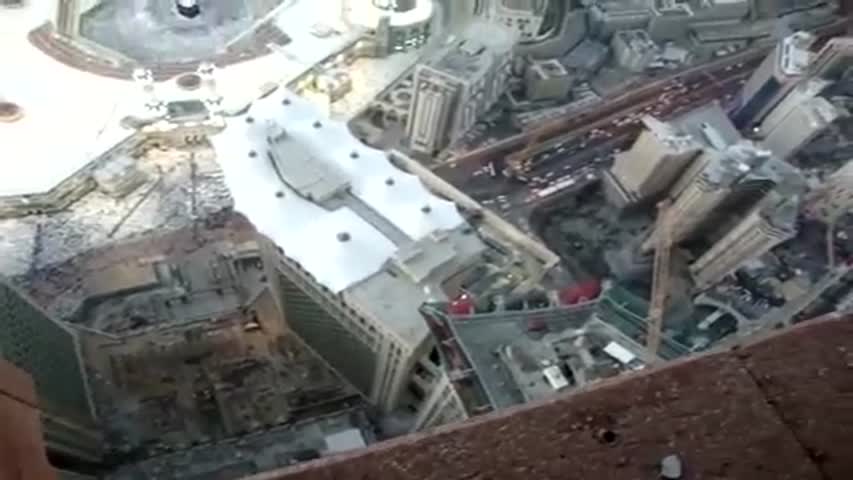 azzan-e-magrib in masjid al harrah makkah