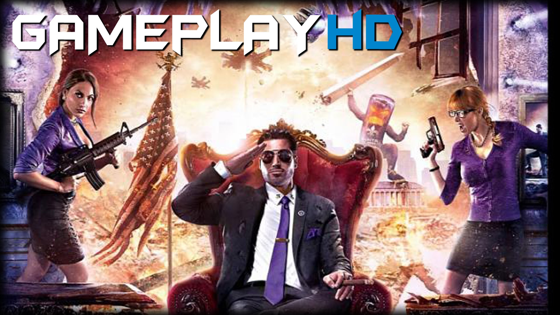 Saints Row IV : Game of the Century Edition Gameplay (PC HD)