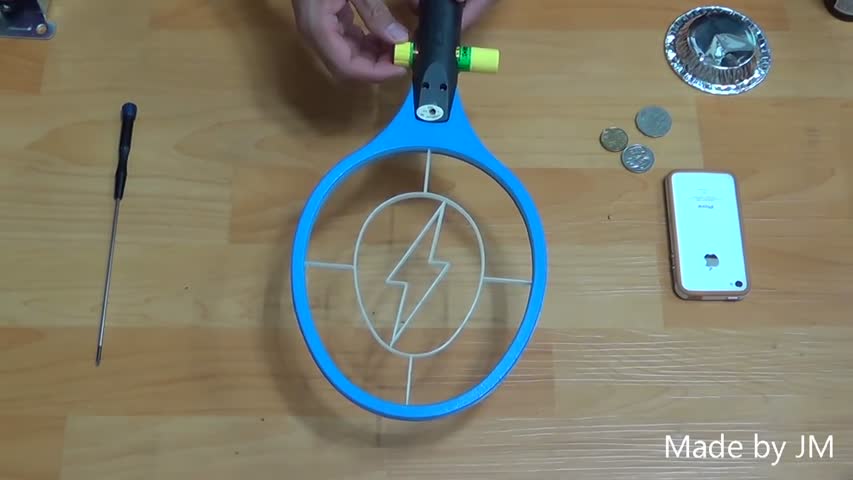 BFO metal detector from Electric Fly swatter