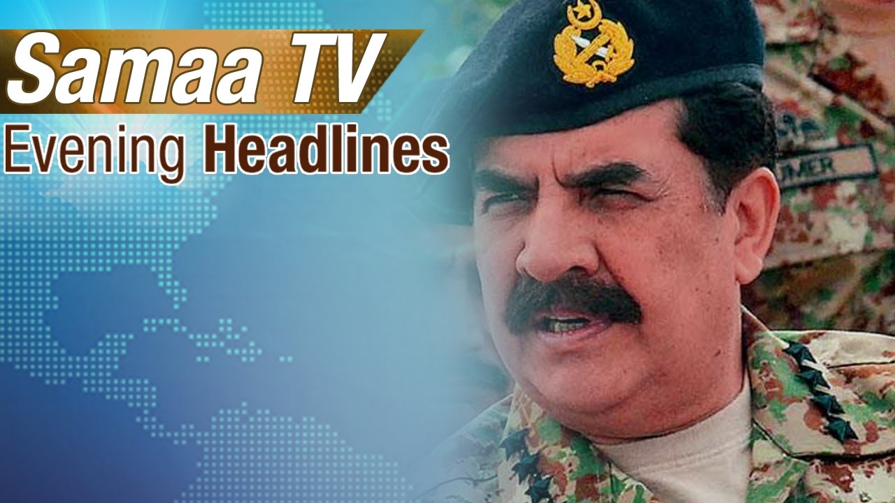Evening Headlines | 6 PM | 04 Oct 2016