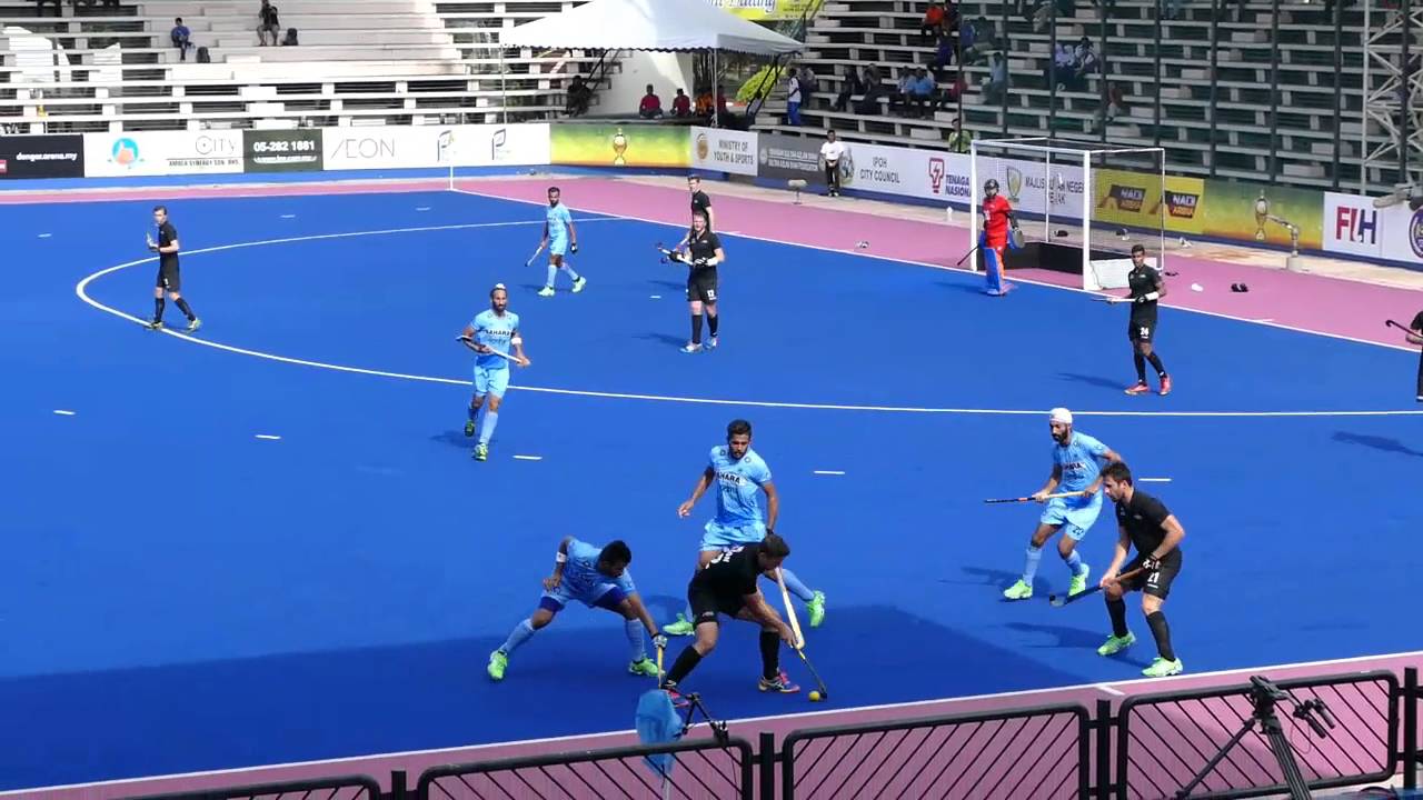 New Zealand 2 beat India 1. Azlan Shah cup hockey, Ipoh, Malaysia 2016