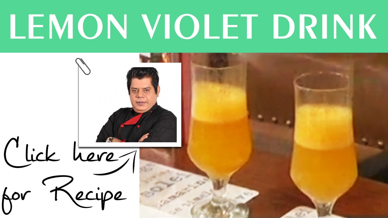 Dawat Recipe Lemon Violet Drink by Chef Gulzar Hussain Masala TV 10 August 2016