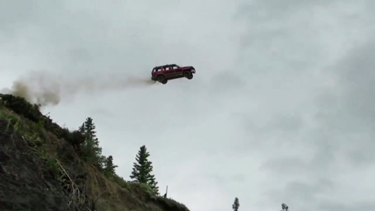 Driving Cars Off a 300 Foot Cliff!