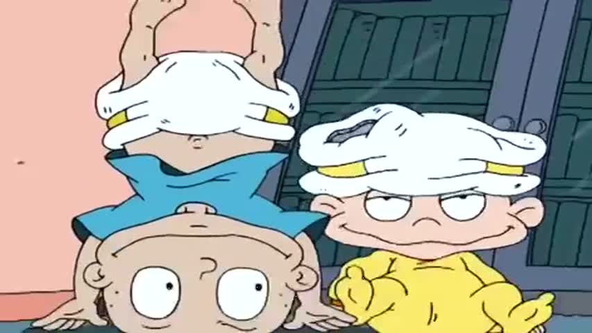 Rugrats - Season 8Episode 11: Cat Got Your Tongue - The War Room - Attention Please 