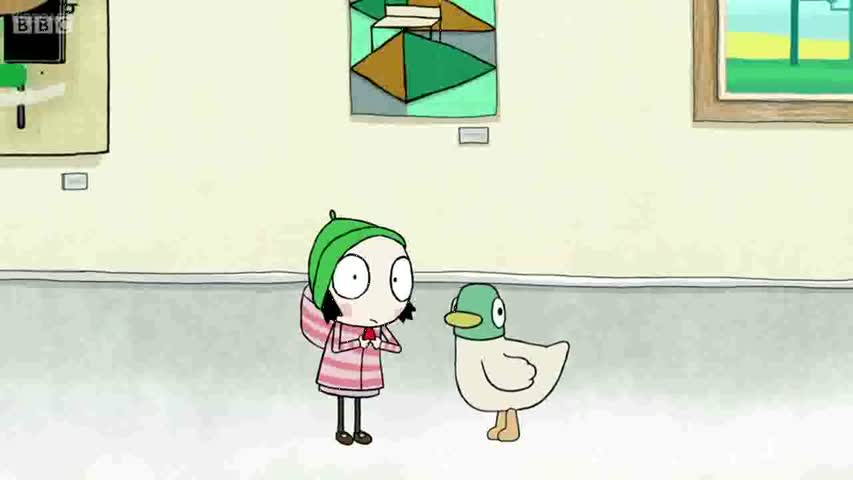 Sarah and Duck Episode 34 - Moon Paint