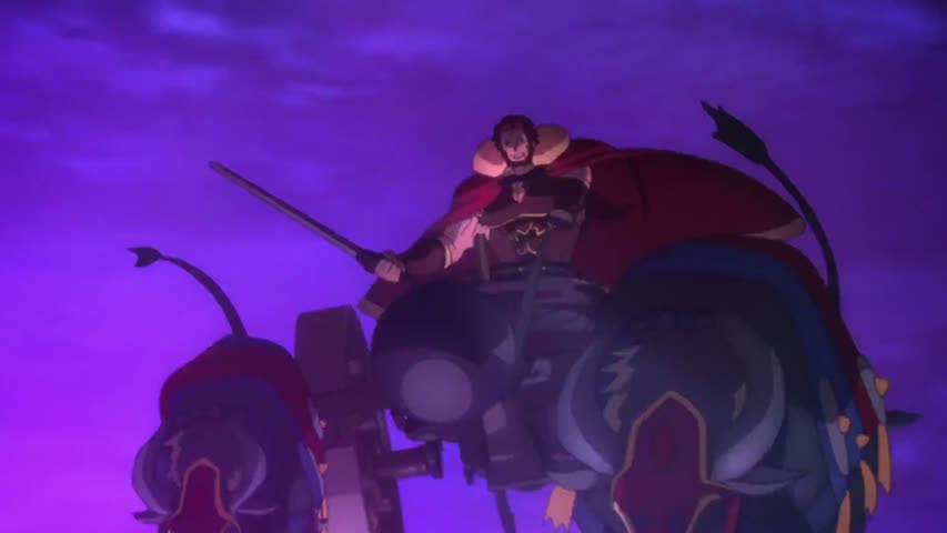 Fate/Zero 2 S0 E1 The Bloody Battle of Mion River