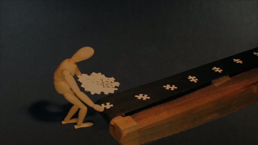 Puzzle Man. Stop Motion Animation for Annecy 2010 Festival